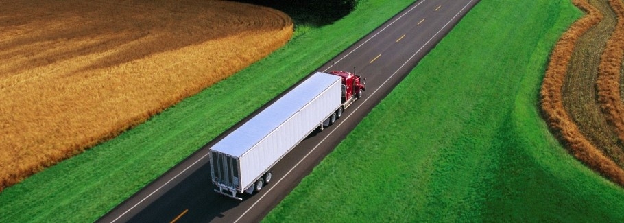 Semi on Road