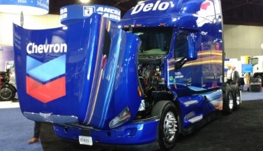 the role oil plays in DPF clogging Chevron touring truck