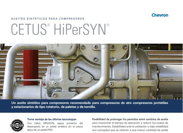 Vea cómo las características de Cetus HiPersYN, como su excelente estabilidad de oxidación, ayudan a mantener una serie de pruebas de rendimiento competitivas.