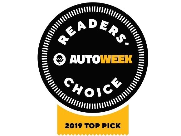 Autoweek Readers choice award