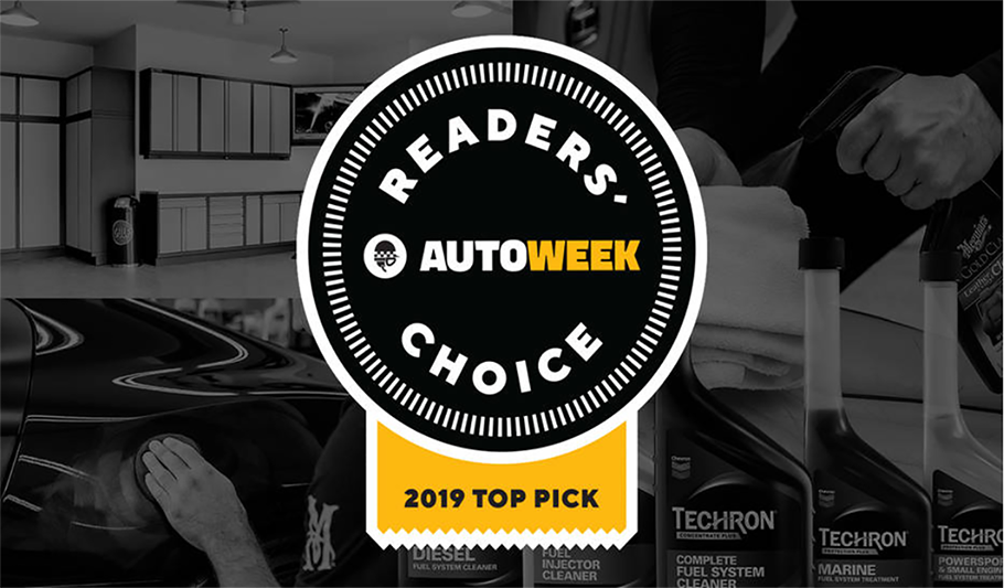 Techron® nombrado mejor aditivo para combustible en los premios Readers' Choice 2019 de Autoweek