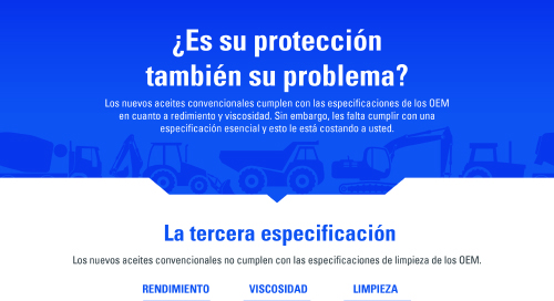 ¿Revisó la tercera especificación?